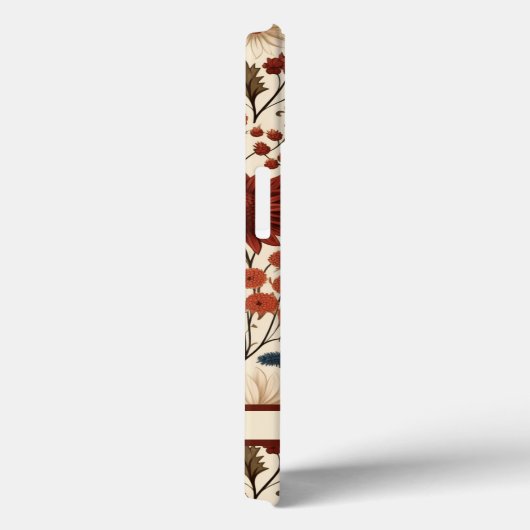 Moderne herfst Herfst Botanische Bloemen Case-Mate iPhone Case (Achterkant / Rechts)