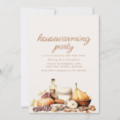 Moderne Herfst housewarming uitnodigen Kaart (Voorkant)