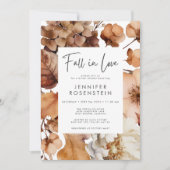 Moderne Herfst Neutrale Herfst in liefde Vrijgezel Kaart (Voorkant)