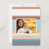 Moderne Herfst Oogst 35e Verjaardag Kleurrijke Str Kaart (Achterkant)