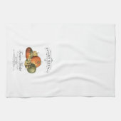 moderne  herfst, pompoen en pompoen theedoek (Horizontaal)