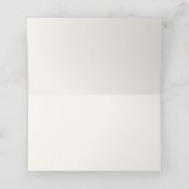 Moderne Herfst pompoenen Thanksgiving Plaatskaartje (Binnenkant ongevouwen)