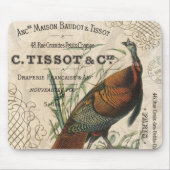 moderne  herfst wilde kalkoen muismat (Voorkant)