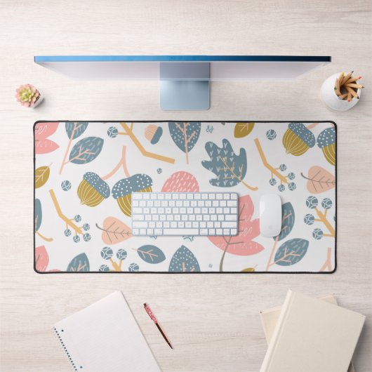 Moderne herfstbladeren Desk Mat (Kantoor 1)