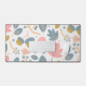 Moderne herfstbladeren Desk Mat (Keyboard & Muis)