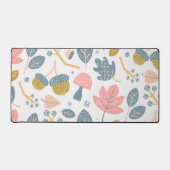 Moderne herfstbladeren Desk Mat (Voorkant)