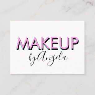 Moderne Herhaal Make-up Salon Nagels Wimpers   Visitekaartje