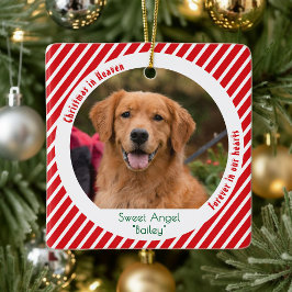 Moderne Herinnering aan Huisdier Aandenken Hond Fo Keramisch Ornament