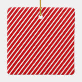 Moderne Herinnering aan Huisdier Dodenurne Foto va Keramisch Ornament (Achterkant)