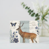 moderne herten briefkaart (Staand voorkant)