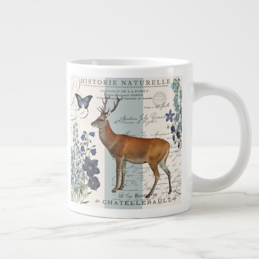 moderne  herten grote koffiekop (Rechts)