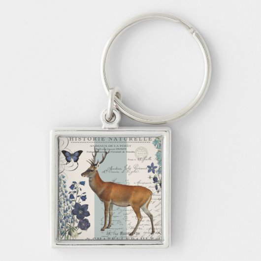 moderne herten sleutelhanger (Voorkant)