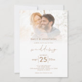 Moderne het Berichten van de Band QR van de Fotobe Kaart (Voorkant)