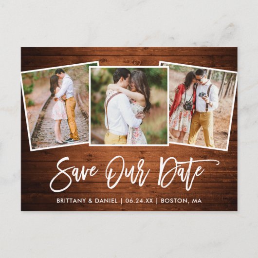 Moderne het Hood van het Manuscript van de Borstel Briefkaart (Voorkant)