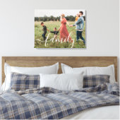 Moderne het manuscriptbekleding van de Familie op  Canvas Afdruk (Insitu (Slaapkamer))