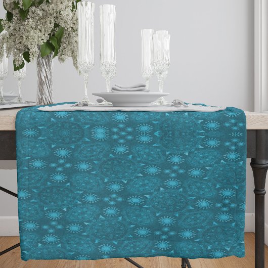 Moderne hexa arctische ursidae mandala kunst medium tafelloper