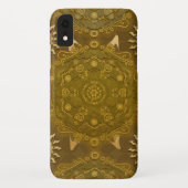 Moderne Hexa Golden Ursidae Case-Mate iPhone Case (Achterkant)