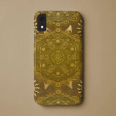 Moderne Hexa Golden Ursidae Case-Mate iPhone Case