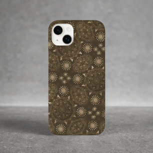 Moderne Hexa Sepia Golden Ursidae Case-Mate iPhone 14 Plus Hoesje