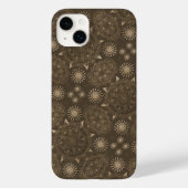 Moderne Hexa Sepia Golden Ursidae Case-Mate iPhone Case (Achterkant)