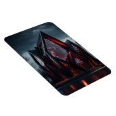 Moderne high-tech Gothic House buitenontwerp. Magneet (Rechterzijde)