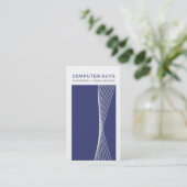 Moderne high-tech Visitekaartjes (Staand voorkant)