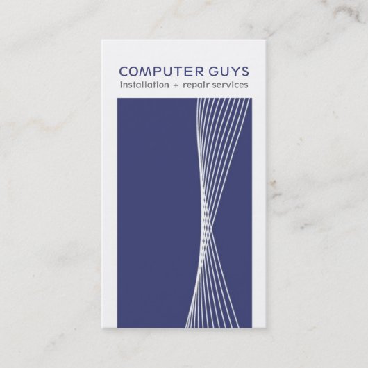 Moderne high-tech Visitekaartjes (Voorkant)