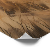 Moderne Highland Koe Fotografie poster print (Hoek)