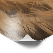 Moderne Highland Koe Fotografie poster print (Hoek)