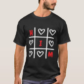 Moderne HIM-Valentijnsdag T-shirt (Voorkant)