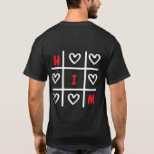 Moderne HIM-Valentijnsdag T-shirt (Achterkant)