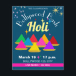 moderne Hindu Holi-festival kleuren Flyer<br><div class="desc">Holi kleurt festival moderne kleurrijke uitnodigingskaart. Viel het Holi Hindu-festival van kleuren met dit kleurrijke heldere en gelukkige design. Moderne,  trendy abstracte holi festival aesthetische illustratie cadeauomslag en feesttafelgerei. Zie het collectie voor andere producten. Hindu happy Holi festival modern patroonontwerp. Sprinten jezelf in kleuren! Downloadbare moderne,  aanpasbare holi-uitnodigingskaart</div>