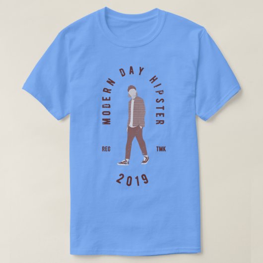 Moderne hipster t-shirt (Design voorkant)
