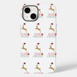 Moderne Holiday Case-Mate iPhone 14 Hoesje Kerstmi