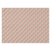 Moderne Holly Berry Kerst Botanische Patroon Tafelkleed (Voorkant (Horizontaal))