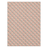 Moderne Holly Berry Kerst Botanische Patroon Tafelkleed (Voorkant)