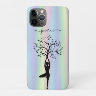 Moderne holografisch, Peace Yoga Case-Mate iPhone Case