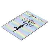 Moderne holografisch, Peace Yoga Notitieboek (Linkerzijde)