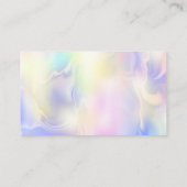 Moderne holografisch visitekaartje (Achterkant)