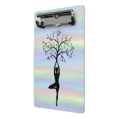 Moderne holografisch, vrede mini klembord (Angled2)