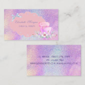 Moderne holografische cokesmixer visitekaartje (Voorkant / Achterkant)