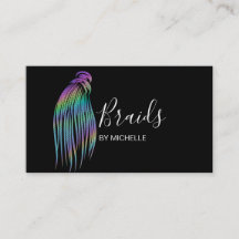 Moderne Holografische Haarbrein, breiden, vlechten