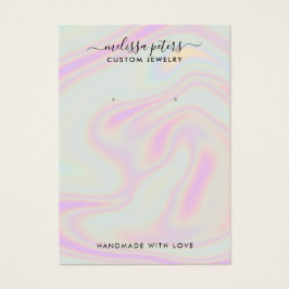 Moderne holografische juwelen die Kaart verdienen