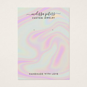 Moderne holografische juwelen die Kaart verdienen