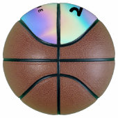 Moderne holografische naam Japanse golf Basketbal (Rechts)