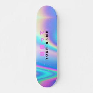 Moderne holografische naam Japanse golf Persoonlijk Skateboard