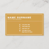 Moderne Holographic Abstract Sky Deel Rainbow Bus Visitekaartje (Achterkant)