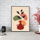 Moderne Home Deco, Boho Wallart Canvas Afdruk