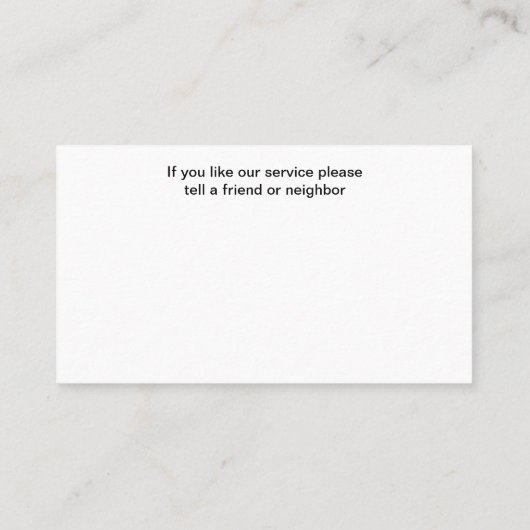 Moderne Home Gezondheid Medische Visitekaartjes (Achterkant)