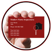 Moderne Home Inspectie Business Card Template Visitekaartje